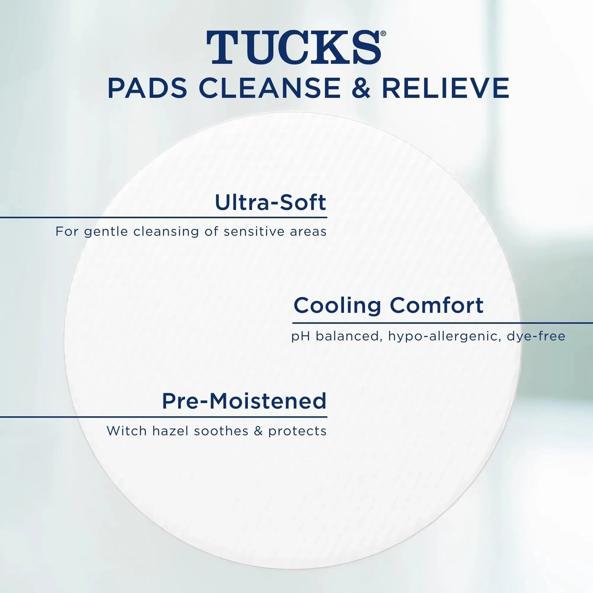 TUCKS Medicated Cooling Pads, 100 Count – Hemorrhoid Pads with Witch Hazel, Cleanses Sensitive Areas, Protects from Irritation, Hemorrhoid Treatment, Medicated Pads Used by Hospitals TUCKSBuy Supplements Australia