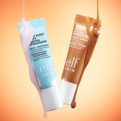 e.l.f. SKIN The Hottest Drops Duo, Holy Hydration! Thirst Burst & Bronzing Skincare Set, For A Dewy, Sun-Kissed Look, Vegan & Cruelty-Free e.l.f.Buy Supplements Australia