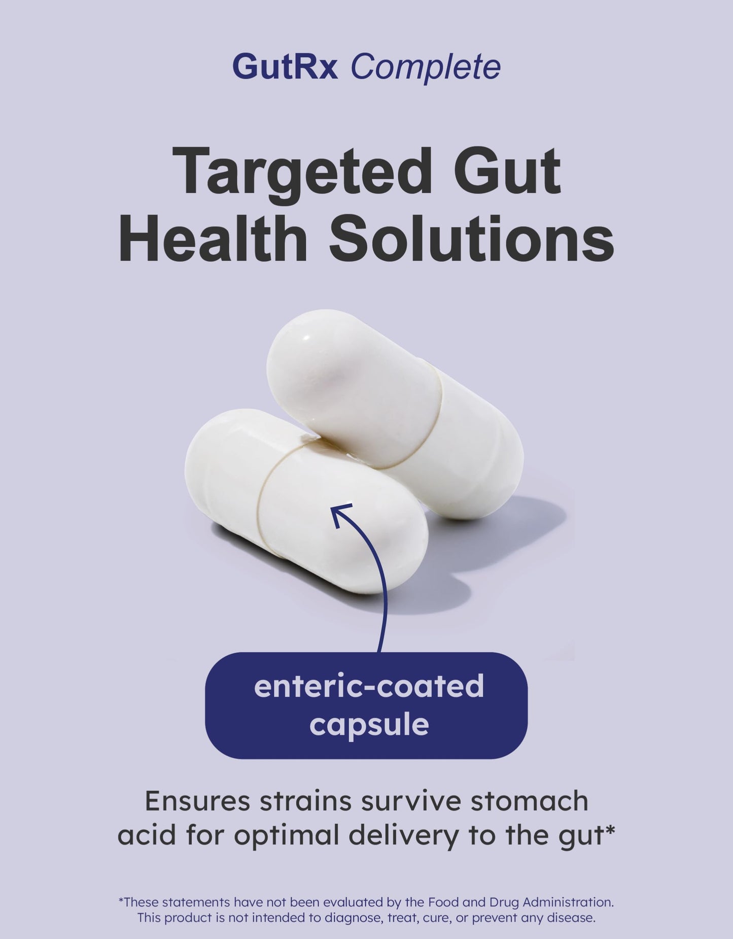 GutRx Complete Probiotic, Prebiotic, Postbiotic, Alternative with Akkermansia & Christensenella for Gas, Bloating, Gut Barrier & Microbiome Support