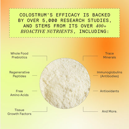 ARMRA Colostrum Powder | Vine Watermelon | Gut Health & Bloating | Skin & Hair | Immunity | Keto, Gluten & Fat-Free | 30 Servings