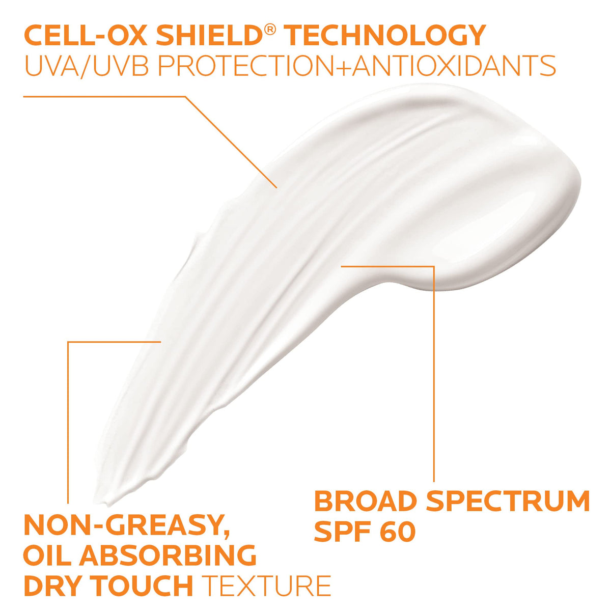 La Roche-Posay Anthelios Clear Skin Sunscreen Dry Touch SPF 60, Oil Free Sunscreen For Face, Oil Absorbing, Broad Spectrum SPF