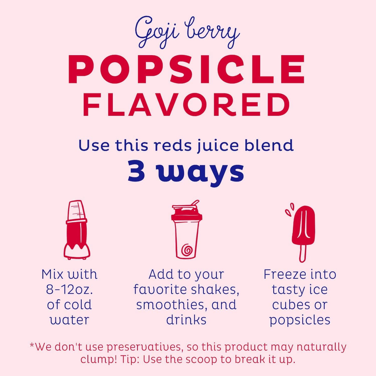KOS Reds Superfood Powder for Antioxidants - USDA Certified Organic Beet Root, Goji Berries, Acai, Pomegranate, Coconut Water & Digestion Enzymes- Goji Berry Popsicle Flavor Juice Mix - 28 Servings KOS buy supplements Au