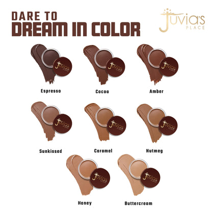 Juvia's Place Bronzed Cream Bronzer - Sunkissed - Smooth Cream Bronzer Pot for Sun-Kissed Glow & Warmth, Buildable & Blendable Makeup Contour with Long-Lasting Matte Shimmer Finish, Highly Pigmented Juvia's PlaceBuy Supplements Australia