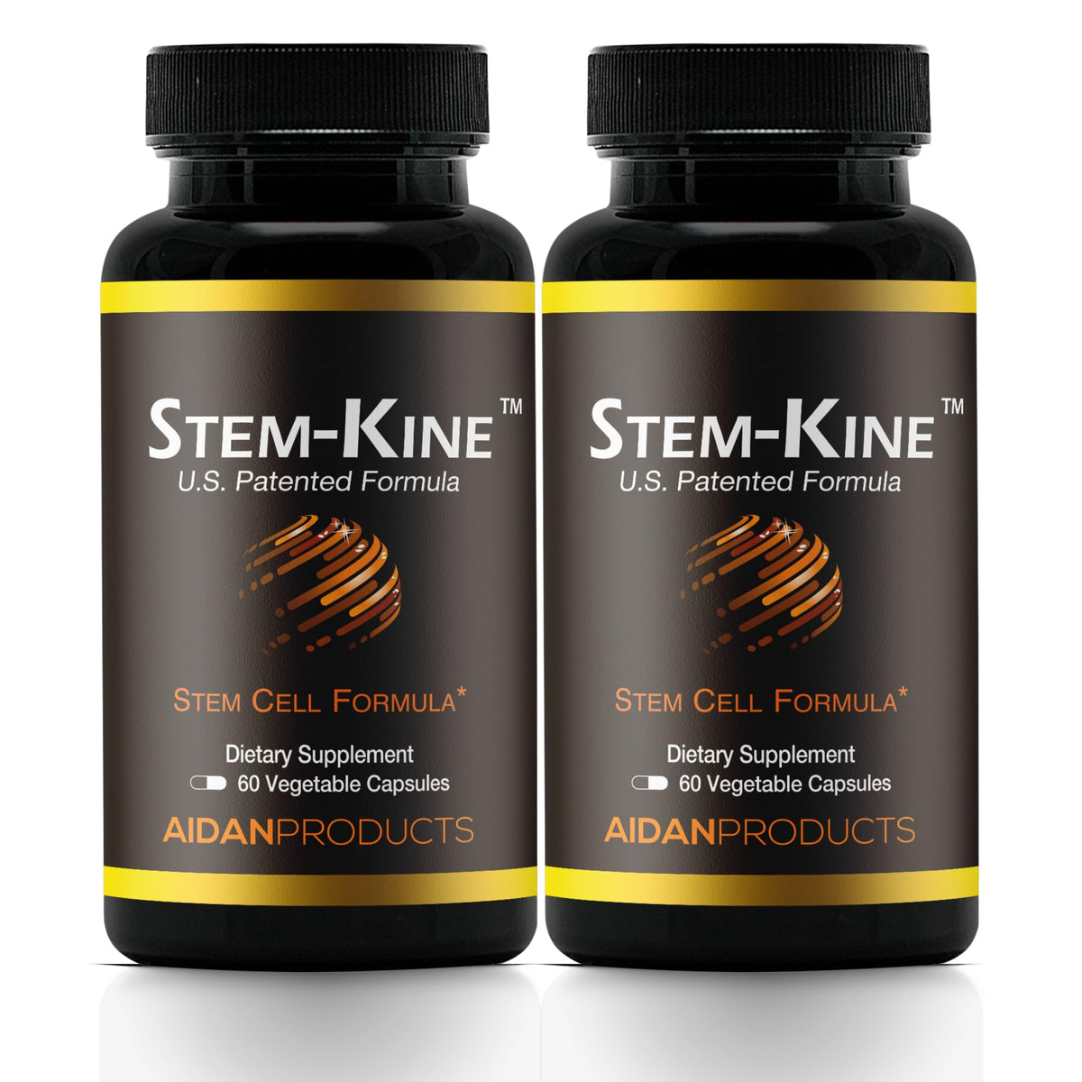 Aidan Products Stem-Kine Stem Cell Supplements, Clinically Proven to Increase Circulating Stem Cells, Pack of 2, Promoting Healing and Anti-Aging, 2 Pack of 60 Capsules Each Aidan ProductsBuy Supplements Australia