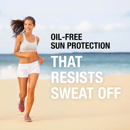 Neutrogena Sport Face Sunscreen SPF 70+, Oil-Free, 2.5 fl oz, Sweat & Water-Resistant