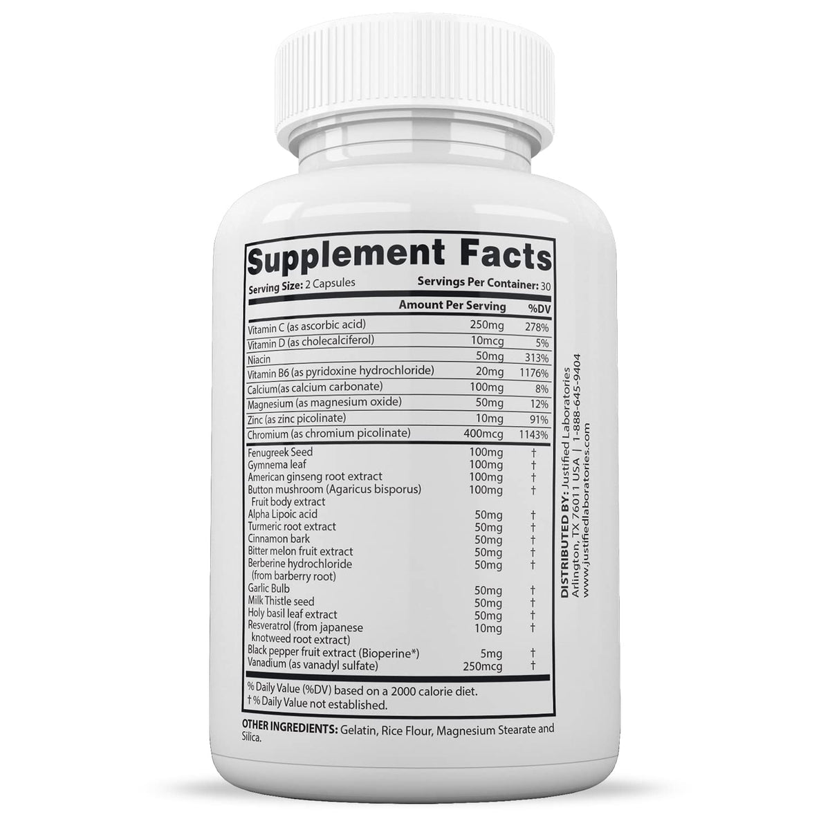 Justified Laboratories (3 Pack) Blood Balance Max 1295MG Supplement Pills 180 Capsules Justified Laboratories buy supplements Au