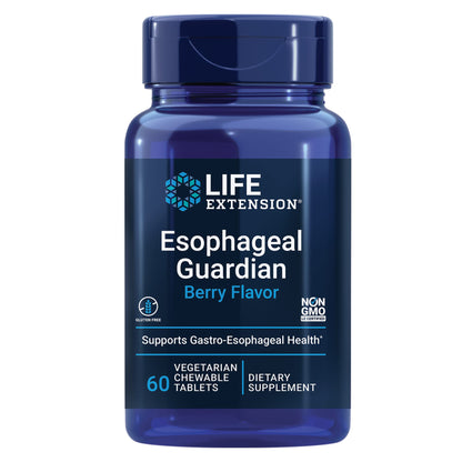 Life Extension Esophageal Guardian, alginic Acid, Potassium Bicarbonate, get Long-Lasting Relief from gastric Distress, Vegetarian, Non-GMO