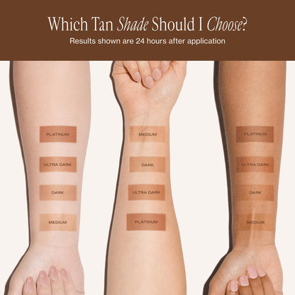 Loving Tan 2 HR Express Self Tanning Mousse, Medium - Streak Free, Natural, Professional Quality - 5+ Sunless Self Tanner Applications per Bottle