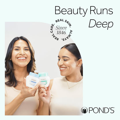 Pond's Nourishing Moisturizing Cream, Crema S, Fragrance Free, Ivory, 14.1 Oz