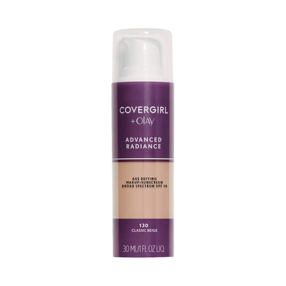 COVERGIRL Advanced Radiance Age-Defying Foundation Makeup, Classic Beige, 1 oz (Packaging May Vary) COVERGIRLBuy Supplements Australia