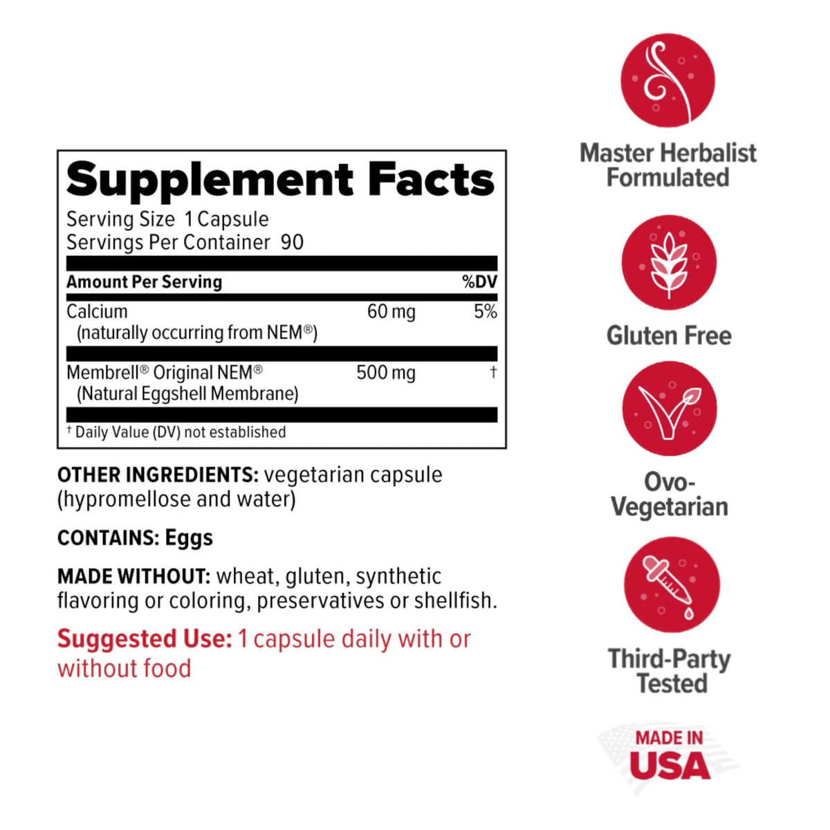 Redd Remedies Joint Health Original, 90 Capsules, and Calcium Mag + D, 120 Capsules Redd RemediesBuy Supplements Australia
