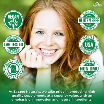 Zazzee Cranberry PACs 72 mg per Capsule, 50:1 Extract, 120 Vegan Capsules, 2X Strength, 4 Month Supply, Fast-Acting, Effective Urinary Tract & Bladder Support