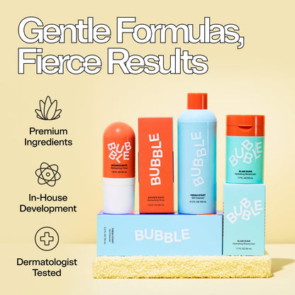 Bubble Skincare Slam Dunk Hydrating Face Moisturizer - Travel Size Lightweight Face Lotion