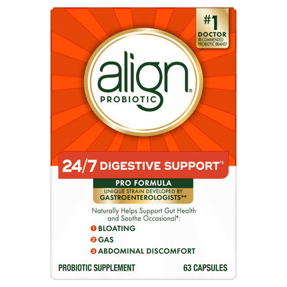 Align Probiotic, Pro Formula, Probiotics for Women and Men, Probiotics for Digestive Health, Men and Womens Probiotic Capsules Help Relieve