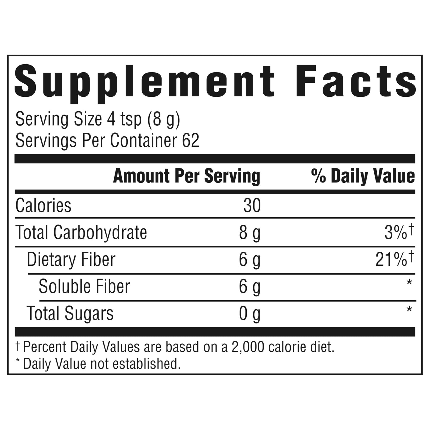 Benefiber Daily Prebiotic GLP-1 Friendly Fiber Supplement Powder for Digestive Health, Unflavored - 250 Teaspoons (17.6 Ounces)