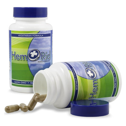 HemRid Best Hemorrhoid Supplement, Reduce Itching, Irritation, Bleeding, Burning in 2-5 Days, Clinically Tested Ingredients Provide Fast Relief in 120 Days HemRidBuy Supplements Australia