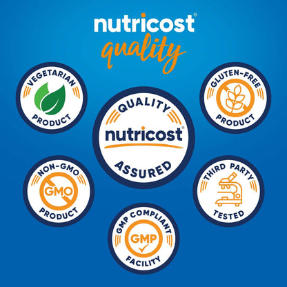 Nutricost Milk Thistle Extract 240 Capsules for 240 Servings Per Bottle - Vegan, GMO Free and Gluten Free