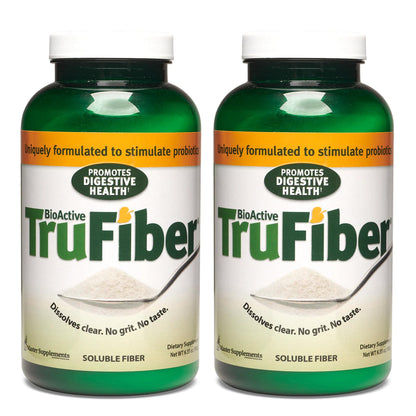 Master Supplements TruFiber - 6.35 oz, Pack of 2 - Prebiotic Fiber to Help Boost Probiotic Growth - Supports Digestive Health