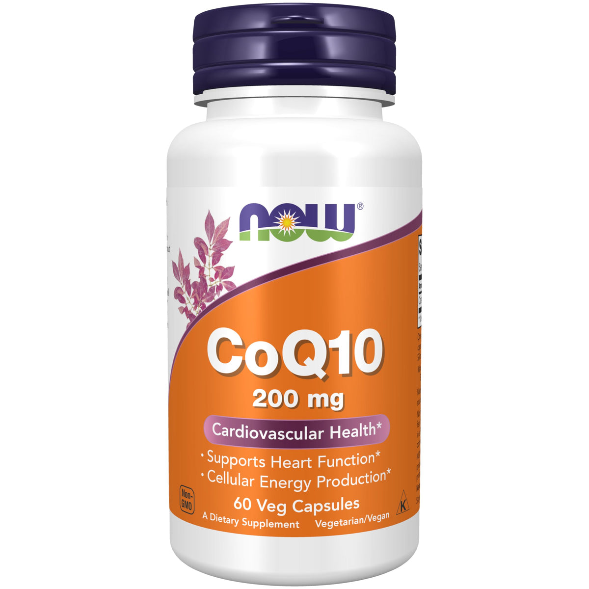 NOW Foods Supplements, CoQ10 (Coenzyme Q10) 200 mg, Cardiovascular Health*, 60 Veg Capsules NOW Foods buy supplements Au