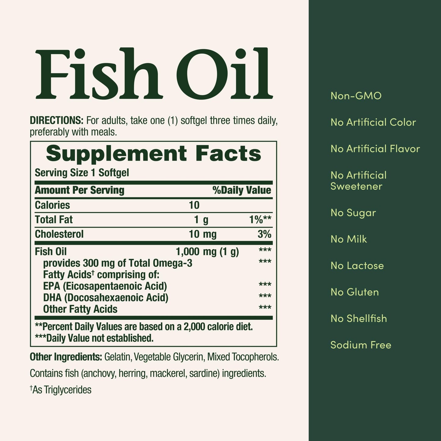 Nature’s Bounty Fish Oil, Supports Heart Health, 1000mg, Rapid Release Softgels, 145 Ct