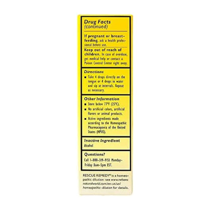 Bach RESCUE PASTILLES, Cranberry Flavor, 35 Count, and Bach 20mL Dropper, Natural Stress Relief, Homeopathic Flower Remedy, Vegetarian, Gluten and Sugar-Free, 35 Count