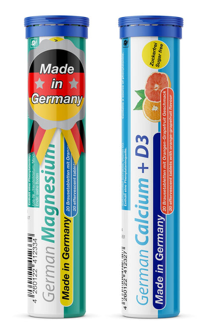 T&D German Elektrolyt Mix - 40 Fizzy Effervescent Tabelts - Orangeflavour - Sugarfree - Made in Germany T&D buy supplements Au