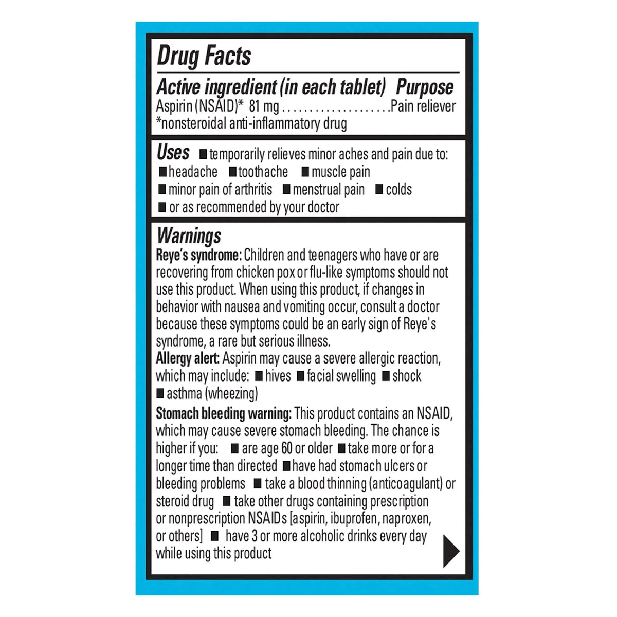 Ecotrin Low Strength Safety Coated Aspirin, NSAID 81mg, 45 count (2 Pack) EcotrinBuy Supplements Australia