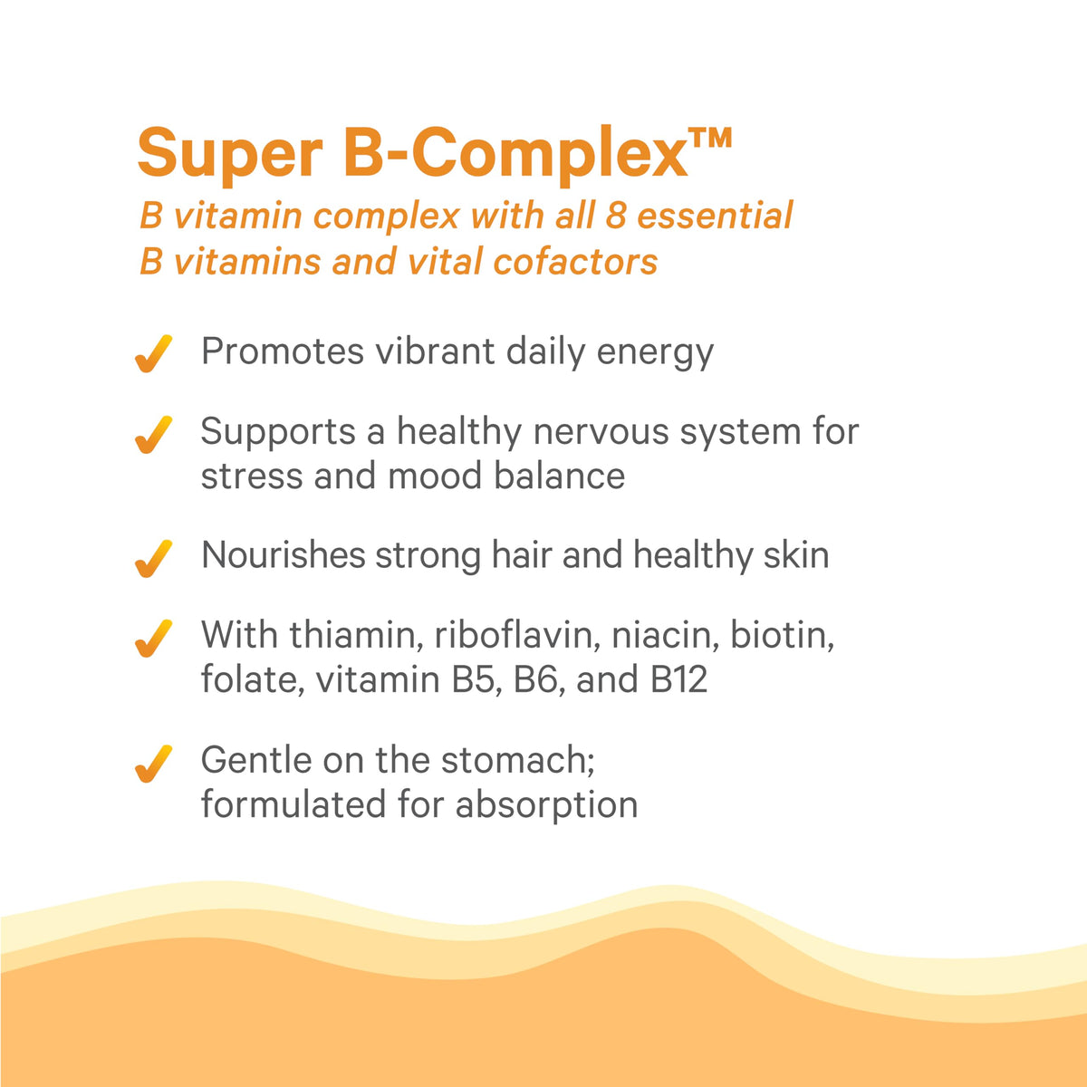PURE SYNERGY Super B-Complex | Vitamin B Complex Made with Organic Whole Foods | Vegan Supplement with Natural Vitamin B12, Niacin, and Folate | for Energy