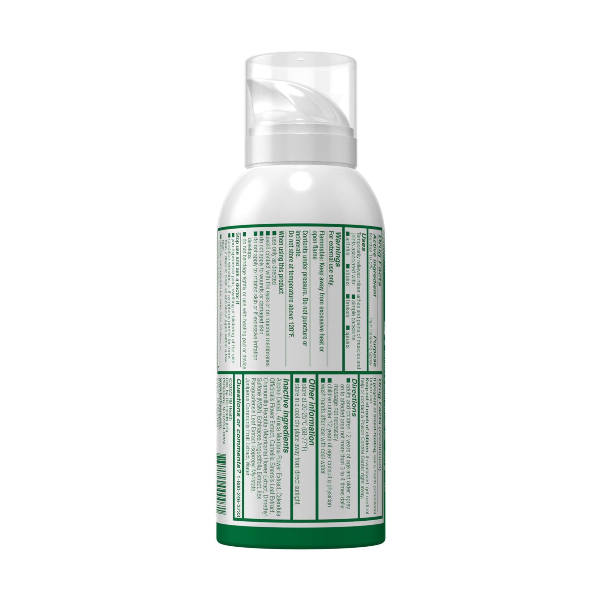 Biofreeze Menthol Pain Relieving Spray 3 FL OZ Colorless Aerosol Spray for Pain Relief Associated with Sore Muscles, Arthritis, Simple Backaches, and Joint Pain (Packaging May Vary) BiofreezeBuy Supplements Australia