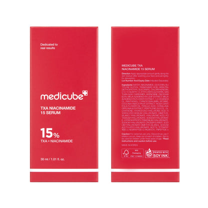 medicube TXA+Niacinamide 15% Glow Facial Serum for After Spot Care | All-in-One Daily Korean Skincare | Uneven Skin Tone, Texture, and Hydration Care | High-Potency Tranexamic Acid 5% | 1.01 fl.oz medicubeBuy Supplements Australia