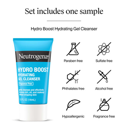 Neutrogena Hydro Boost Water Cream, 72 Hr Hydration for Normal/Extra Dry Skin, Fragrance Free, Face Moisturizer with Hyaluronic Acid, 1.7 oz