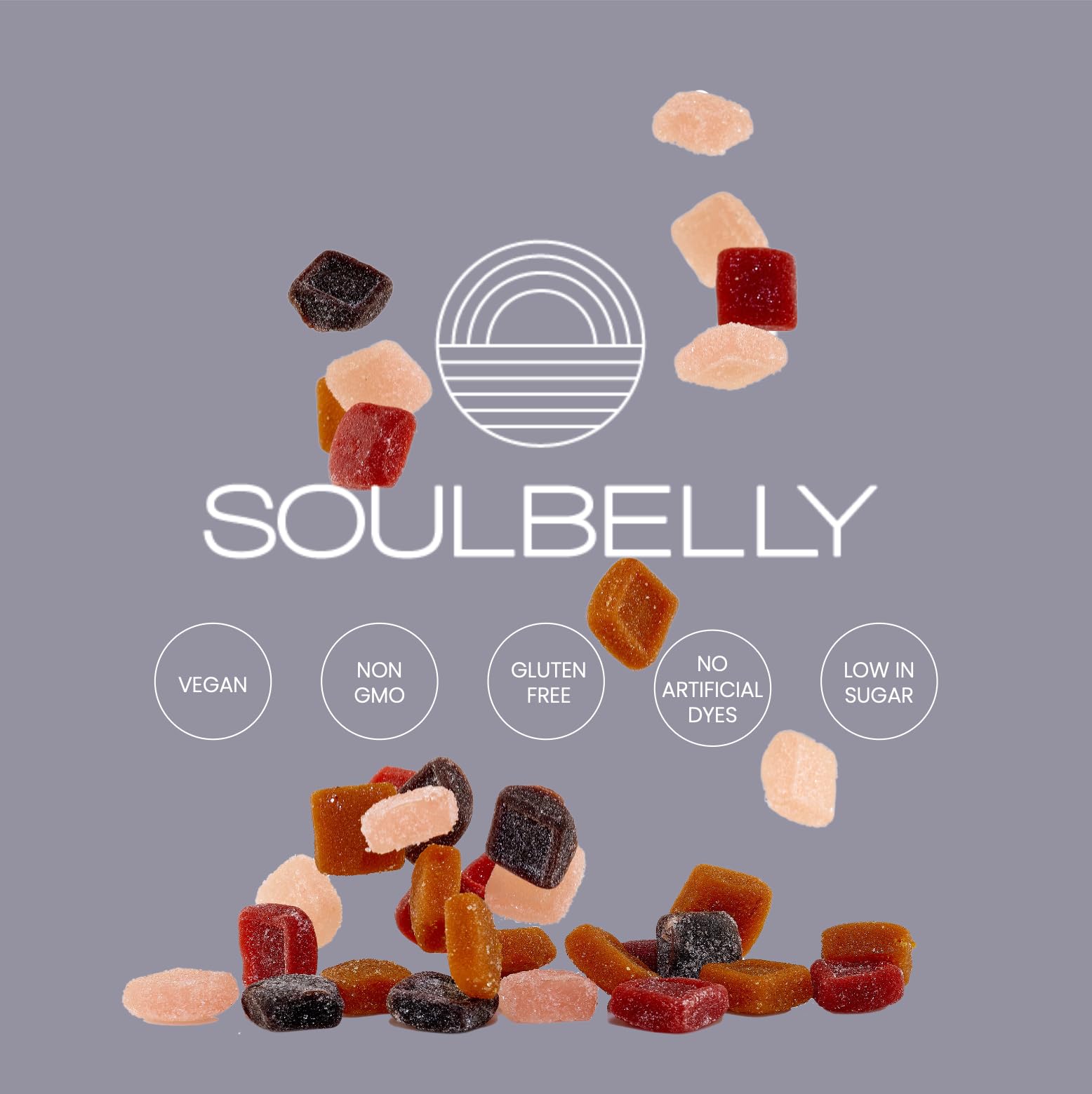 SOULBELLY Super Immunity | Remedy Vitamin Gummies for Immune Support | Vegan | Gluten-Free | Non-GMO | 60 Count SOULBELLY buy supplements Au