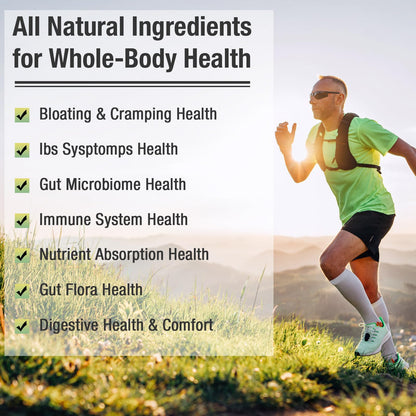 Probiotics for Women & Men - 300 Billion CFU, 24 Strains + 15 Organic Herbs Prebiotics Blend, Daily Probiotic for Digestive Health, Immune, Gut, Bloating