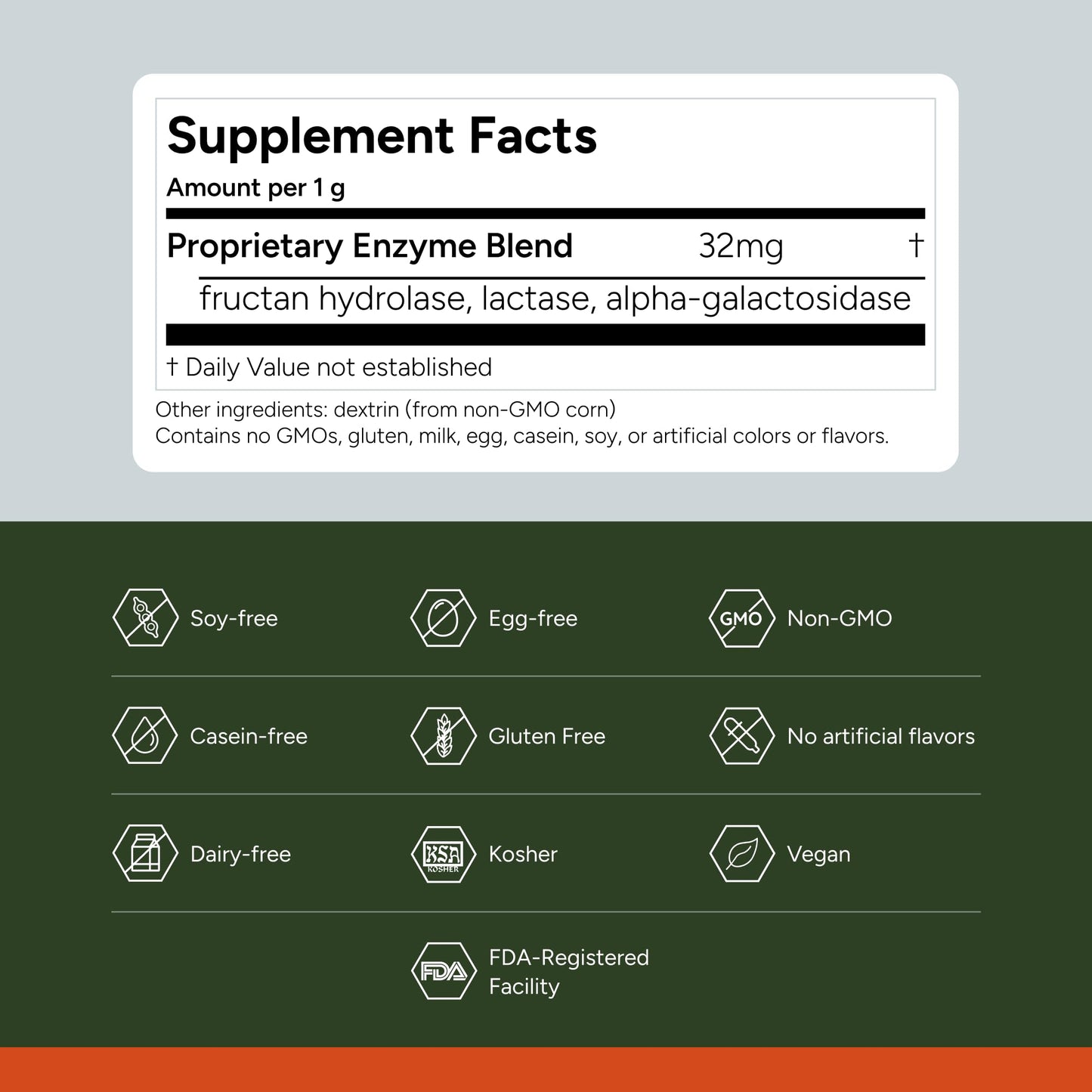 FODZYME® On-The-Go Digestive Enzymes for Gut Health, Relief for Bloating, Gas, Constipation, Diarrhea, Abdominal Pain, Low FODMAP, 30 Dose FODZYMEBuy Supplements Australia