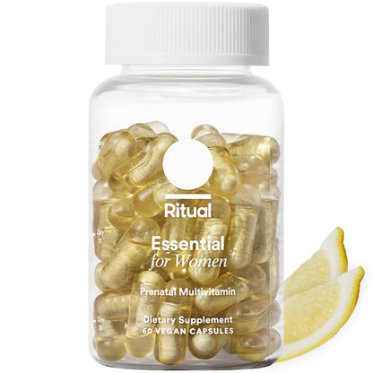 Ritual Prenatal Multivitamin For Women - Key Essential Vitamins and Minerals To Support Mom and Baby During Pregnancy* - Folate, Choline, Omega-3 DHA