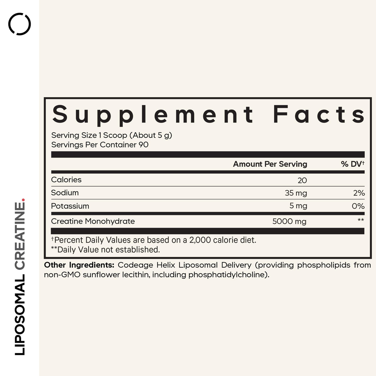 Codeage Liposomal Creatine Powder Supplement - 3-Month Supply - 5000mg Creatine Monohydrate Pre Workout & Post Workouts - Unflavored Creatine, Pure Creatine Powder, Creatinine for Sports - 90 Servings CodeageBuy Supplements Australia