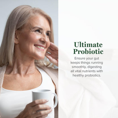 Global Healing Ultimate Probiotic Blend Supplement with Prebiotics and Probiotics for Digestive Health, Digestive Tract, & Immune System, Gut Health for Men & Women,
