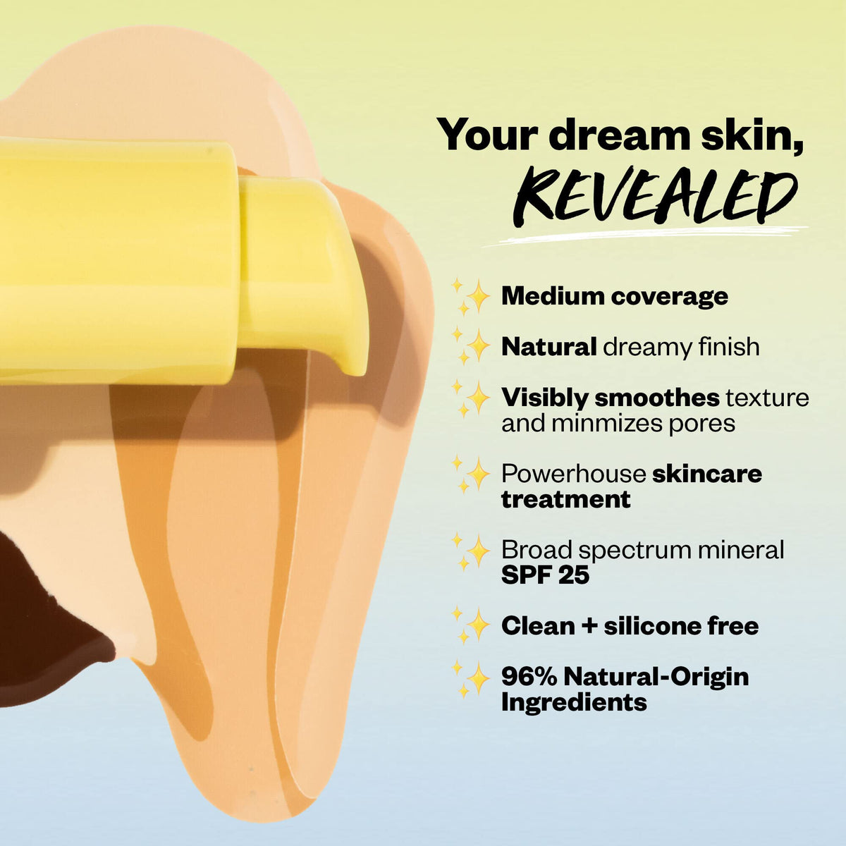 Kosas Revealer Liquid Foundation SPF 25 – Medium Buildable Coverage, Hydrating Natural Glow Finish, Medium Neutral 220 Kosas buy supplements Au