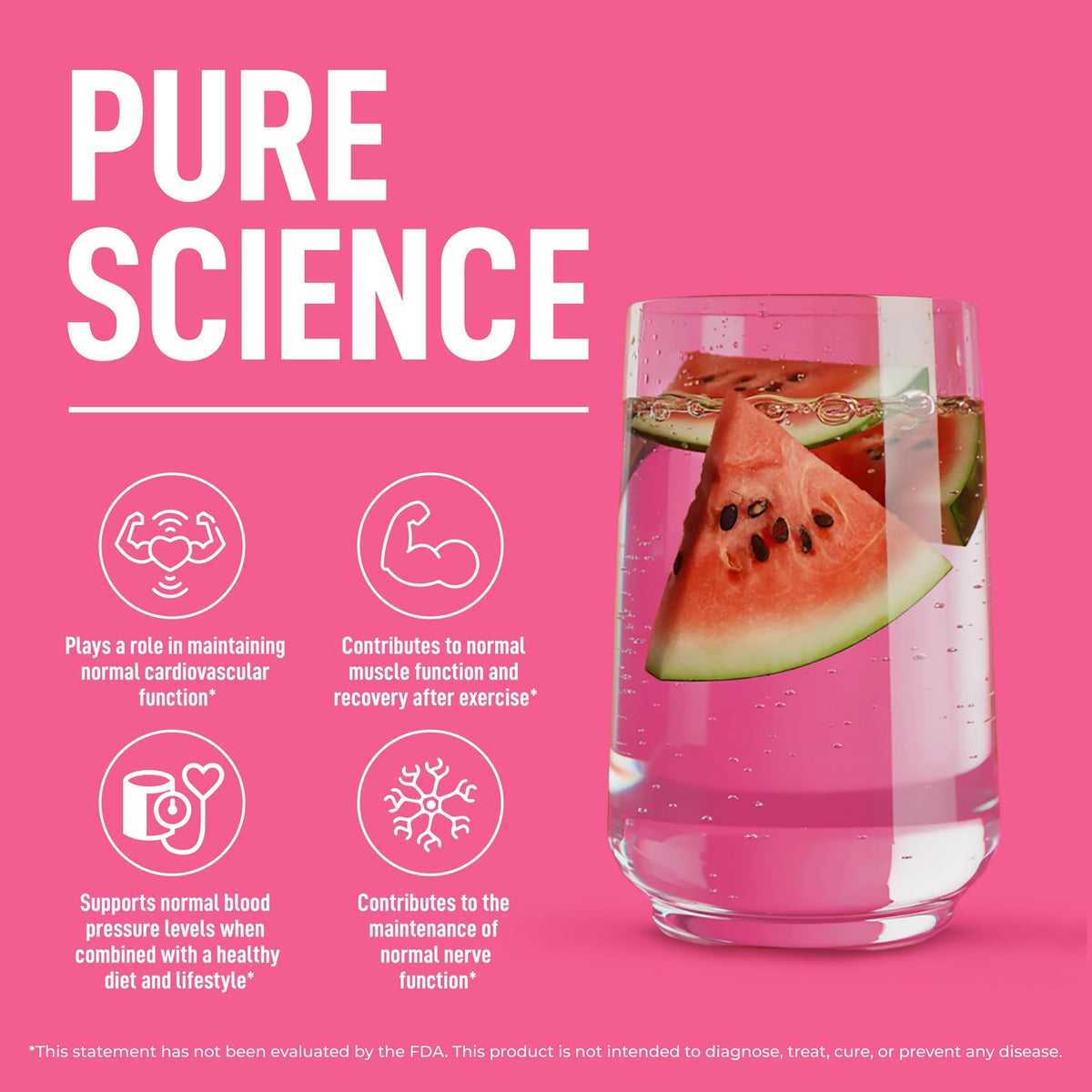 Keppi Electrolytes Powder – Watermelon Flavor – 50 Servings – Electrolytes Powder No Sugar for Hydration – Keto & Fasting Friendly Electrolyte Drink w/Magnesium