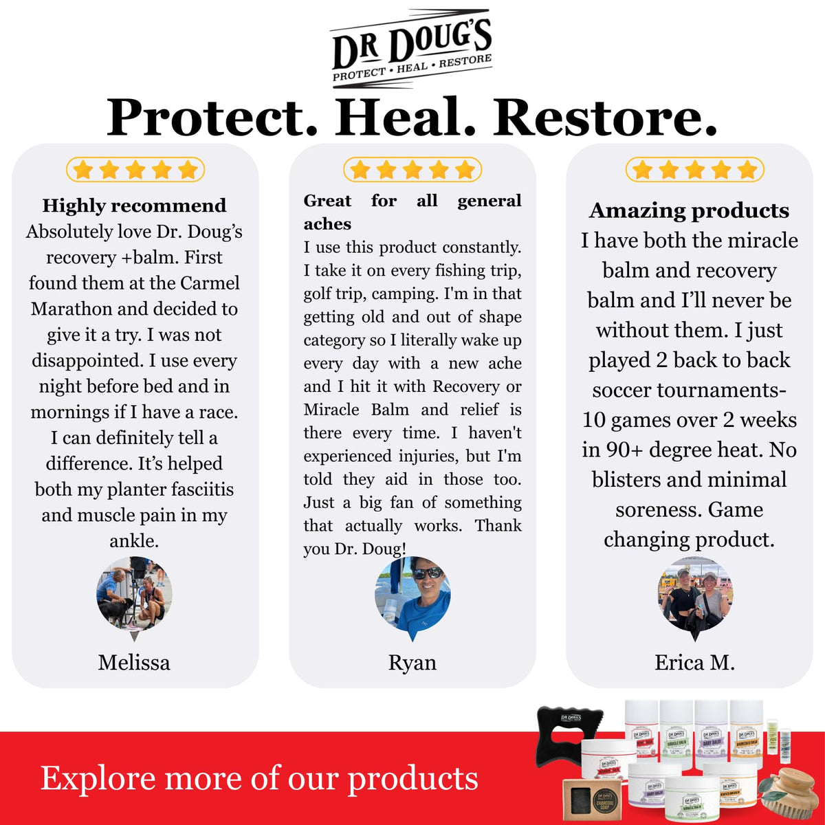 Dr. Doug's Recovery Balm – Organic Arnica & Magnesium Topical Rub – Soothing Support Lotion for Active Muscles, Joints, & Skin – Dermatologist Approved, Handmade in USA, Organic 2 oz Twist-Up Stick Dr. Doug'sBuy Supplements Australia