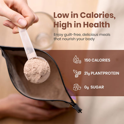 UpNourish Chocolate Vegan Protein Powder 54 Superfoods Powder,1.5 Billion CFU Probiotics 21g Plant Based Protein,No Sugar No Dairy No GMO Dairy Free,Meal Replacement Shake Keto-Friendly Low-Carb Diet,15 Servings