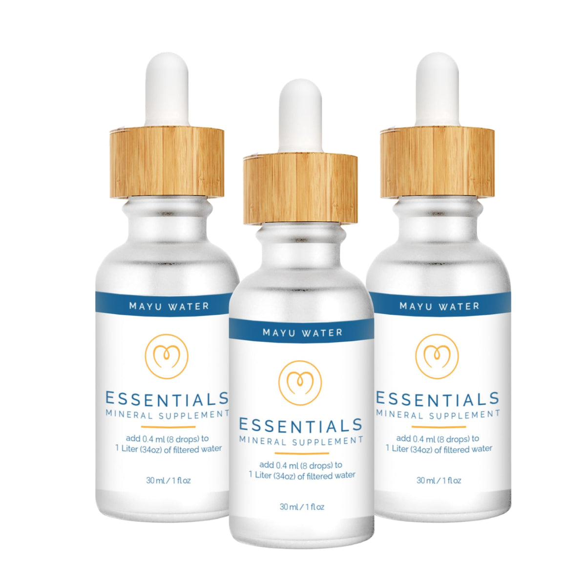 MAYU Trace Mineral Drops, 3 Bottles, Great-Tasting Hydration & Daily Energy, 80+ Full-Spectrum Trace Minerals, Third-Party Tested, Exceeds EU Standards, Magnesium, Potassium & Chloride, No Additives mayuBuy Supplements Australia