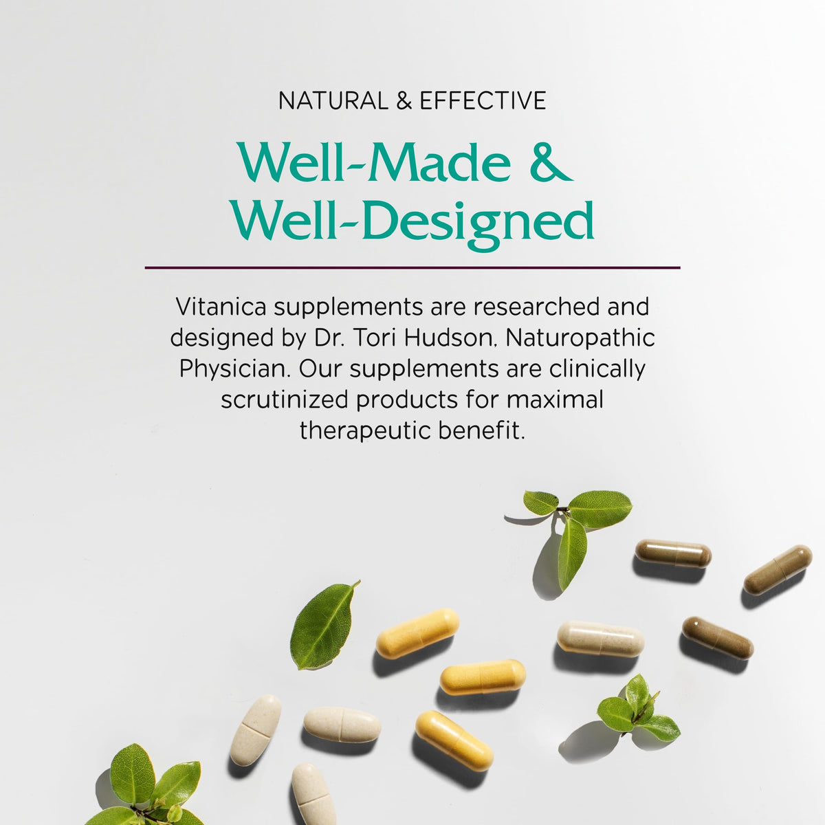 Vitanica Uplift, Mood and Emotional Support, Vegan, 60 Capsules VitanicaBuy Supplements Australia