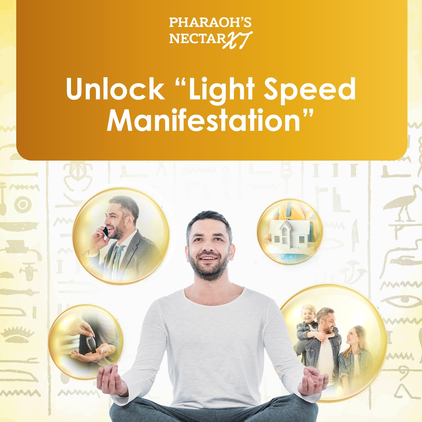 Pineal XT Gold + Pharaoh's Nectar - Pineal Gland Supplement Bundle – 24K Monoatomic Gold Ormus Drops, Pineal Gland Decalcification, Third Eye Awakening, Focus, Energy & Manifestation Nutraville buy supplements Au