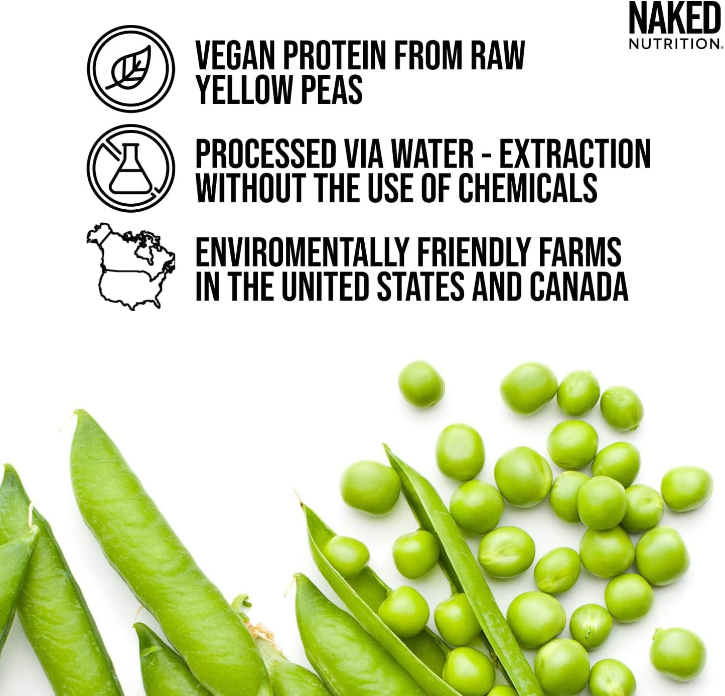 NAKED Shake - Vanilla Protein Powder - Plant Based Protein Shake with Mct Oil, NSF Certified, Gluten-Free, Soy-Free, No Gmos Or Artificial Sweeteners - 30 Servings