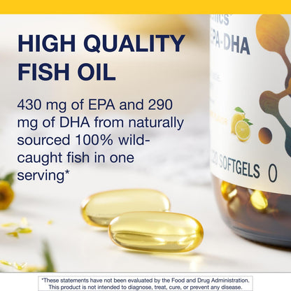 Metagenics OmegaGenics Fish Oil EPA-DHA 720 mg - High Potency Omega-3 Supplement* - Supports Heart, Joint, Brain & Immune Health*