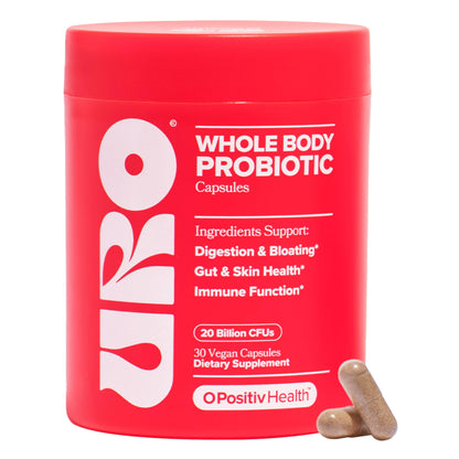 O Positiv URO Women’s Probiotic – All-in-one Probiotic for Women - Vaginal, Gut, Skin, and Oral Microbiome Health – 20B+ CFUs, Licorice Root, Dandelion