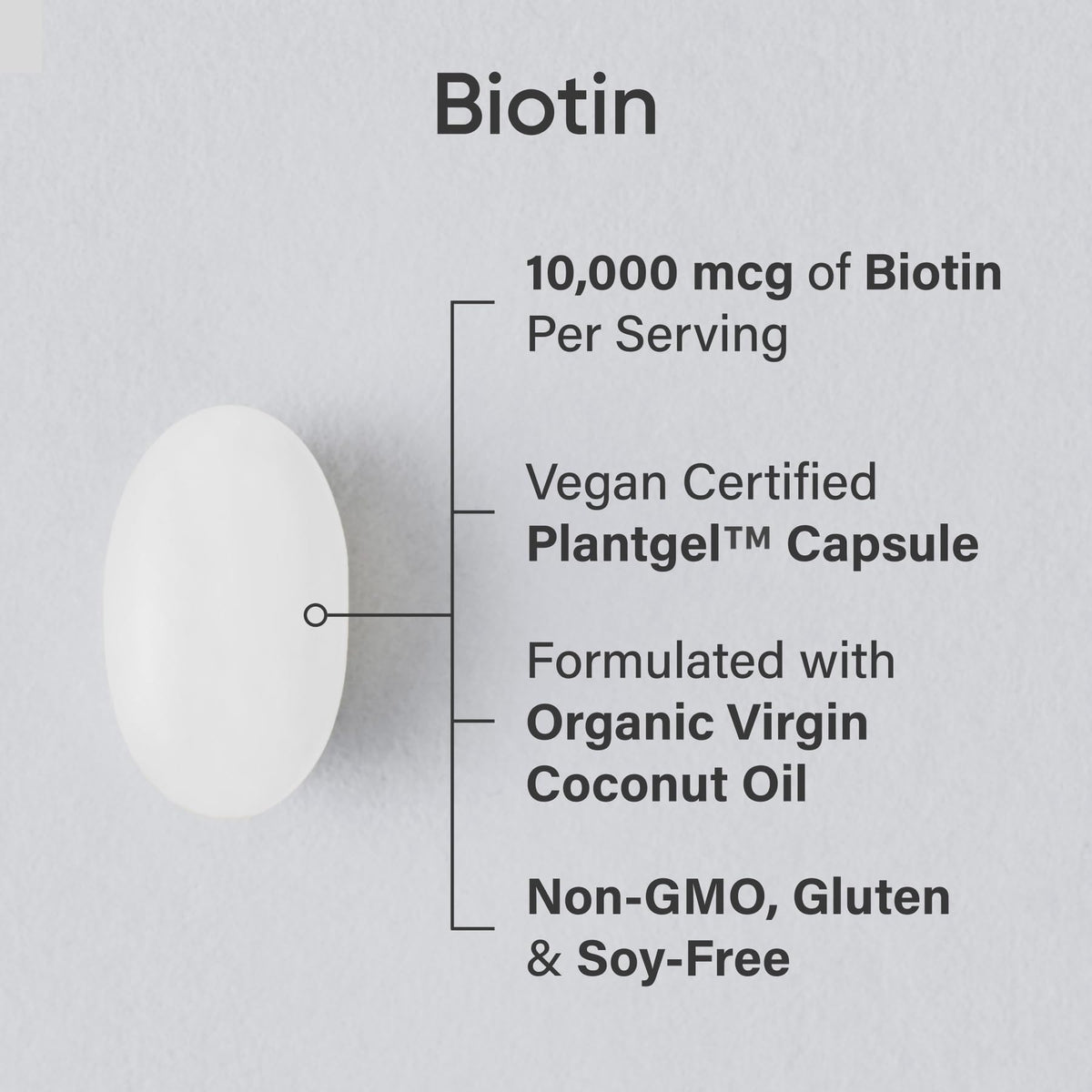 Sports Research® Biotin 10,000mcg with Organic Coconut Oil - Biotin (Vitamin B7) for Healthy Skin and Hair Support* - for Women and Men - Vegan, Non-GMO, Gluten & Soy-Free - 120 Veggie Softgels Sports Research buy supplements Au
