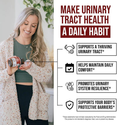 CranEaze®: Cranberry Juice Extract Plus D-Mannose – 36 mg PAC, 100% Soluble PAC - Supports Urinary Tract Health – Most Effective Cranberry Pills for Women, UTI Cranberry Supplement - 60 Capsules Triquetra HealthBuy Supplements Australia