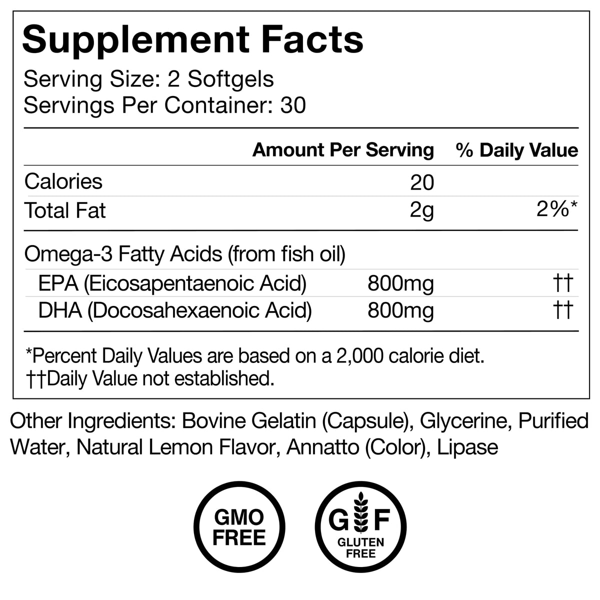 Momentous Omega-3 Fish Oil - High-Potency EPA & DHA Supplement for Men & Women - Supports Heart, Joint, & Brain Health - NSF Certified for Sport - Non-GMO - Gluten-Free - 1,600 mg - 30 Servings MomentousBuy Supplements Australia